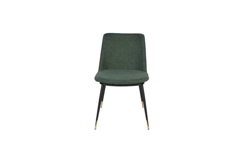 Green fabric chair Lionel - 2