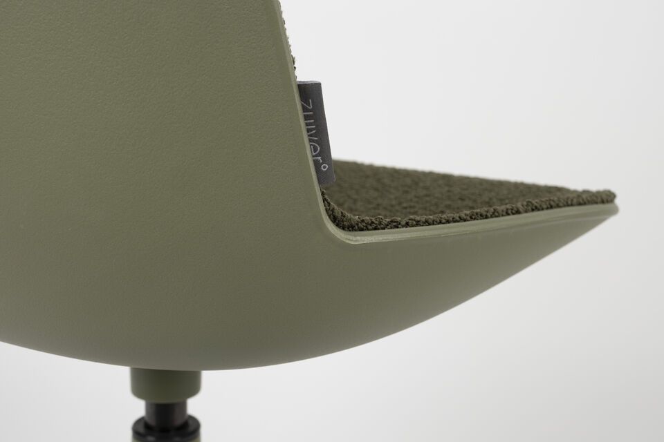 Green fabric office chair Albert Kuip - 8