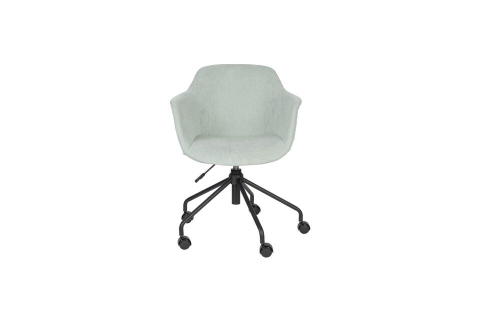 Green fabric office chair Junzo Rib - 2