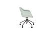 Miniature Green fabric office chair Junzo Rib 5