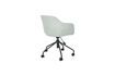 Miniature Green fabric office chair Junzo Rib 6