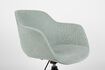 Miniature Green fabric office chair Junzo Rib 8