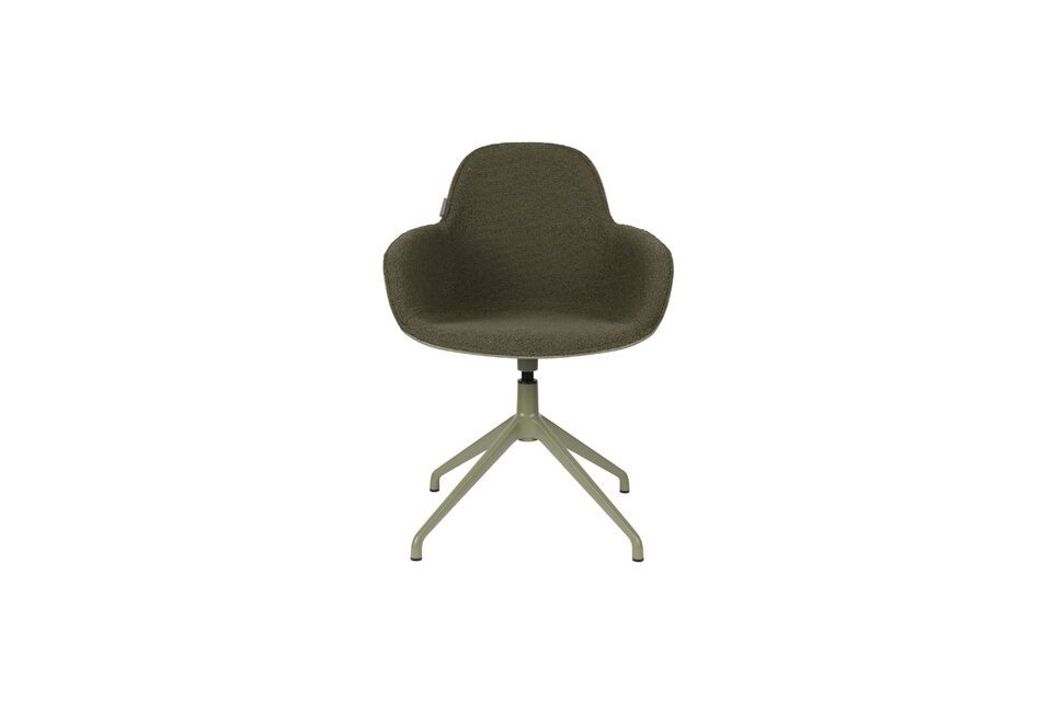 Green fabric swivel chair Albert Kuip - 2