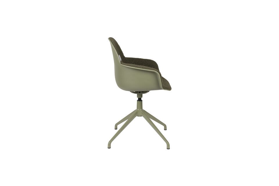 Green fabric swivel chair Albert Kuip - 3