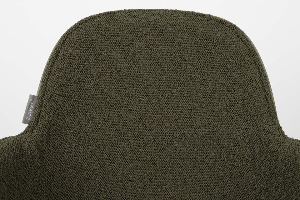 Green fabric swivel chair Albert Kuip - 8