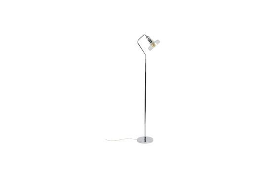 Green glass floor lamp Anshin Clipped