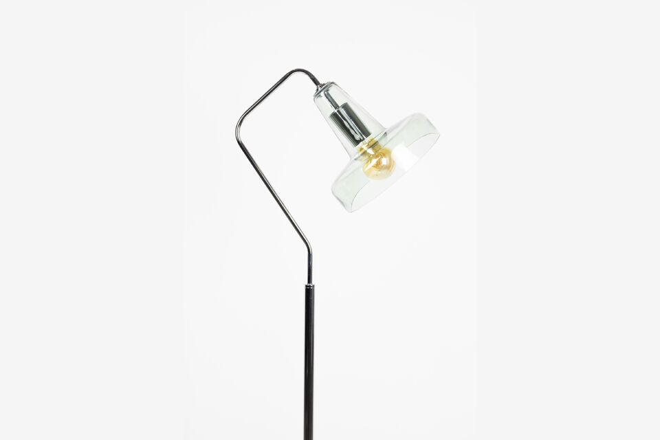 Green glass floor lamp Anshin - 3