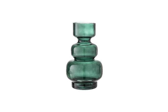 Green Johnson glass vase