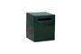 Miniature Green lacquered cement stool Clipped