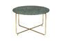 Miniature Green marble coffee table Timpa Clipped