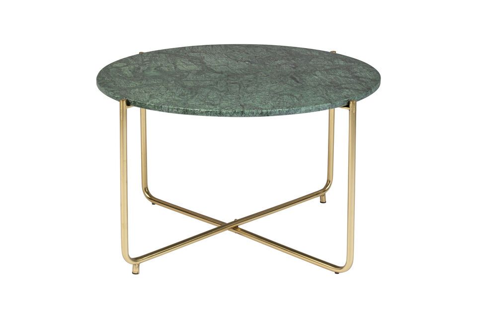 Green marble coffee table Timpa White Label