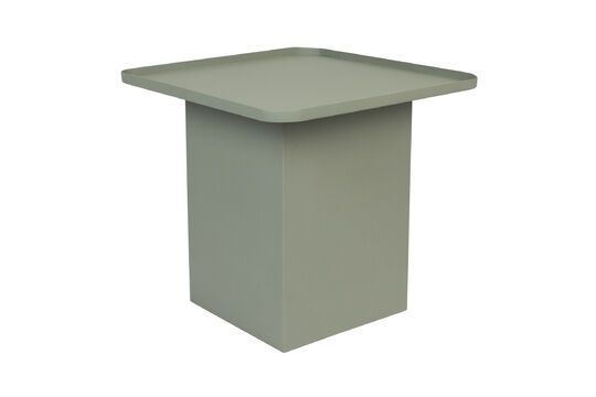 Green metal side table Sverre Clipped