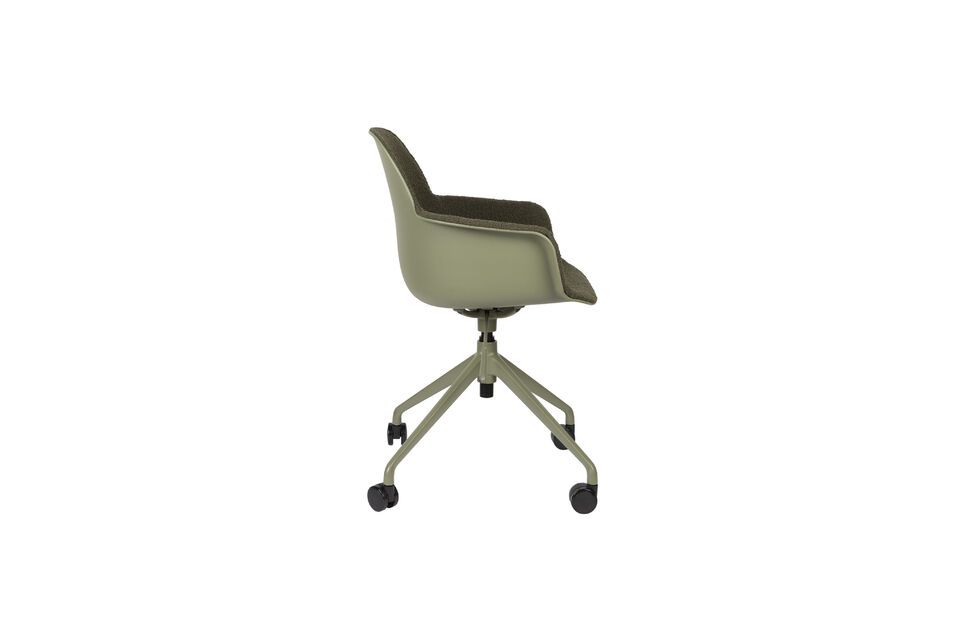 Green plastic office chair Albert Kuip - 2