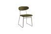 Miniature Green velvet Chair Kabi 1