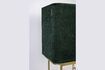 Miniature Green wood chest of drawers Cabinet 2