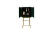 Miniature Green wood chest of drawers Cabinet 6