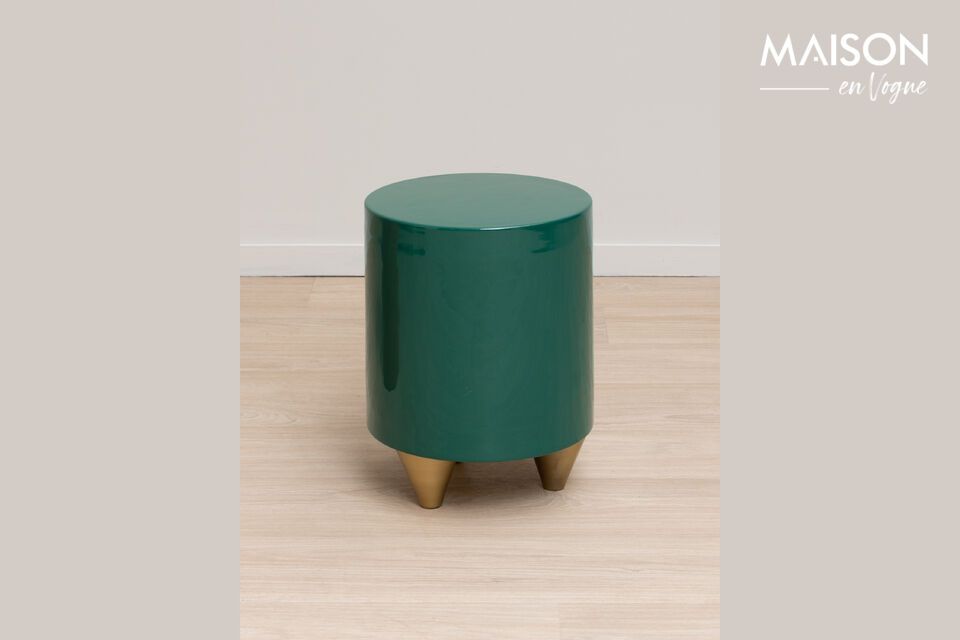 Greenie metal side table Chehoma