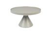 Miniature Grey aluminium coffee table Floss 1