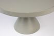 Miniature Grey aluminium coffee table Floss 5