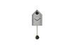 Miniature Grey concrete clock Lori 4