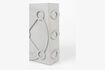 Miniature Grey concrete vase 20 cm Graphic 7