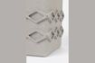 Miniature Grey concrete vase 25 cm Graphic 5