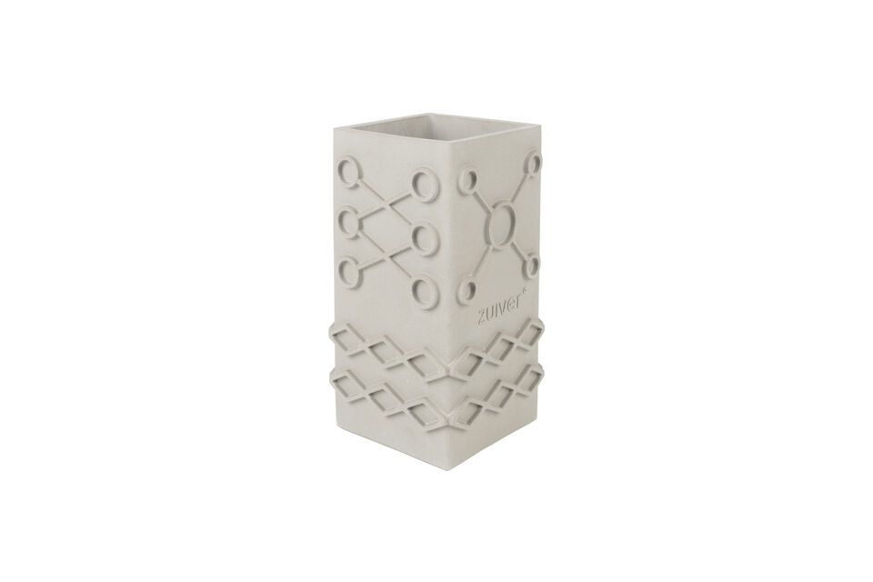 Grey concrete vase 25 cm Graphic Zuiver