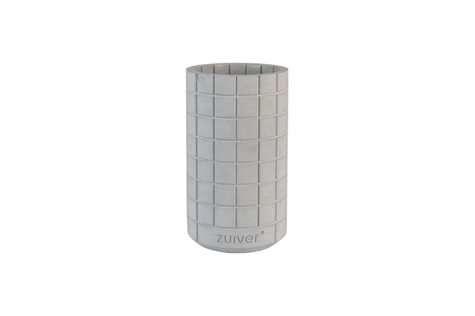 Grey concrete vase 26 cm Fajen Zuiver