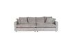 Miniature Grey fabric 3 seater sofa Sense 1