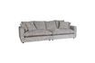 Miniature Grey fabric 3 seater sofa Sense 4