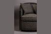 Miniature Grey fabric armchair Amaron 8