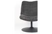 Miniature Grey fabric armchair Bubba 9