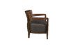 Miniature Grey fabric armchair Duran 5