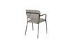 Miniature Grey fabric armchair Jolien 5