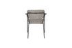 Miniature Grey fabric armchair Jolien 6