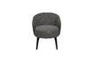 Miniature Grey fabric armchair Waldo 9