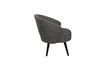 Miniature Grey fabric armchair Waldo 10