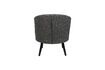 Miniature Grey fabric armchair Waldo 12