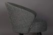 Miniature Grey fabric armchair Waldo 5