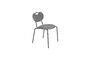 Miniature Grey fabric chair Aspen Clipped