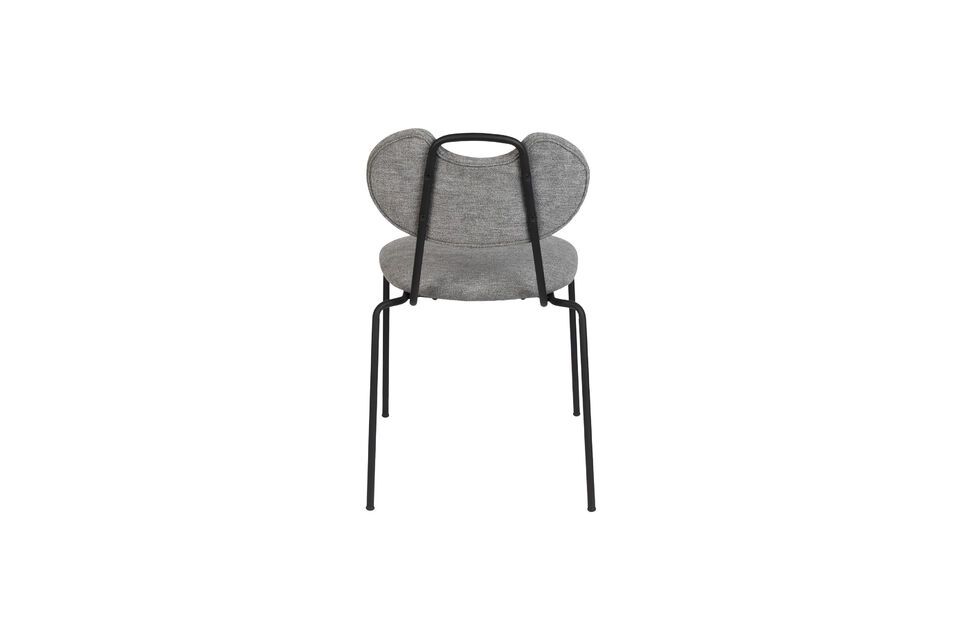 Grey fabric chair Aspen - 6