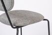 Miniature Grey fabric chair Aspen 12