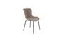 Miniature Grey fabric chair Junzo Rib Clipped