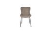 Miniature Grey fabric chair Junzo Rib 3