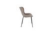 Miniature Grey fabric chair Junzo Rib 4