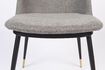 Miniature Grey fabric chair Lionel 10