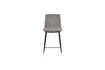 Miniature Grey fabric counter chair Lionel 5