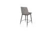 Miniature Grey fabric counter chair Lionel 7