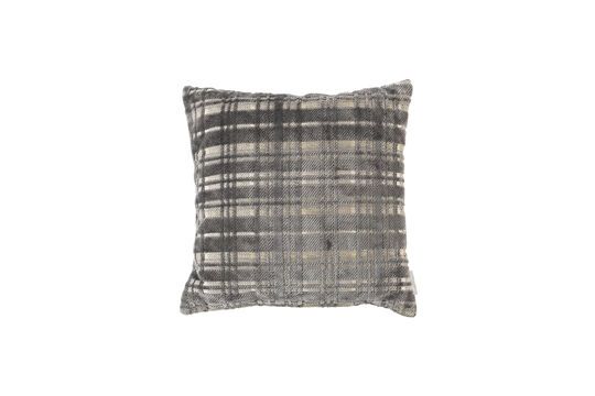 Grey fabric cushion Dandy Clipped