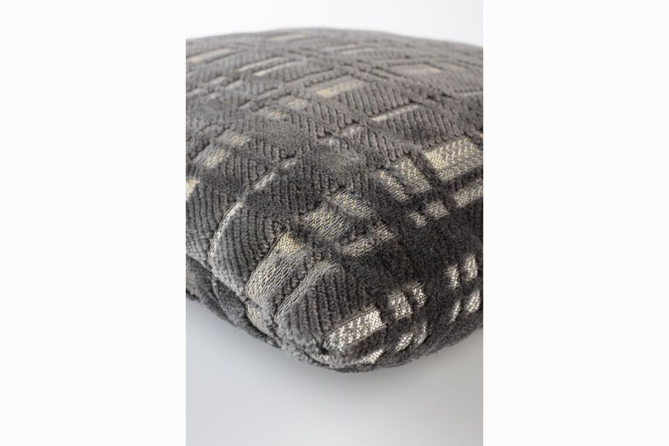 Grey fabric cushion Dandy - 3